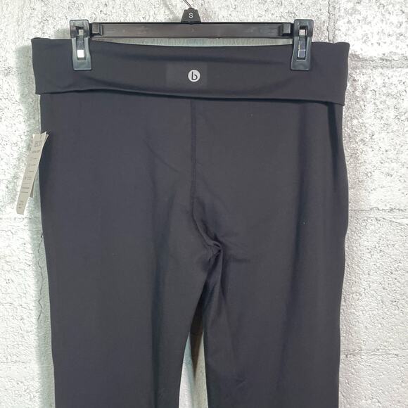 Cotton on Women's Ultra Soft Fold Over Flare Tight Pants - Black large - Picture 4 of 8